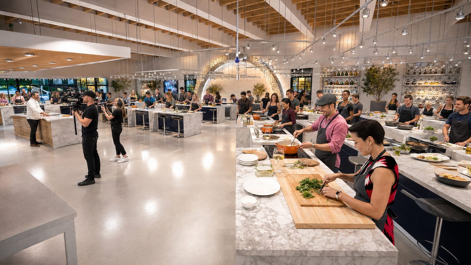 The Commons room, full floor